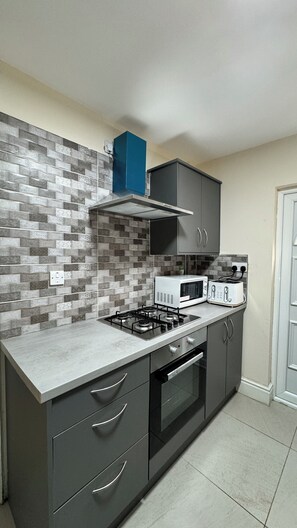 Microwave, oven, stovetop