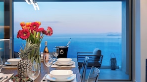 Villa, vue mer | Cuisine privée