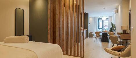 1 bedroom, WiFi, bed sheets, wheelchair access