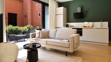 Televisie en een kantoor