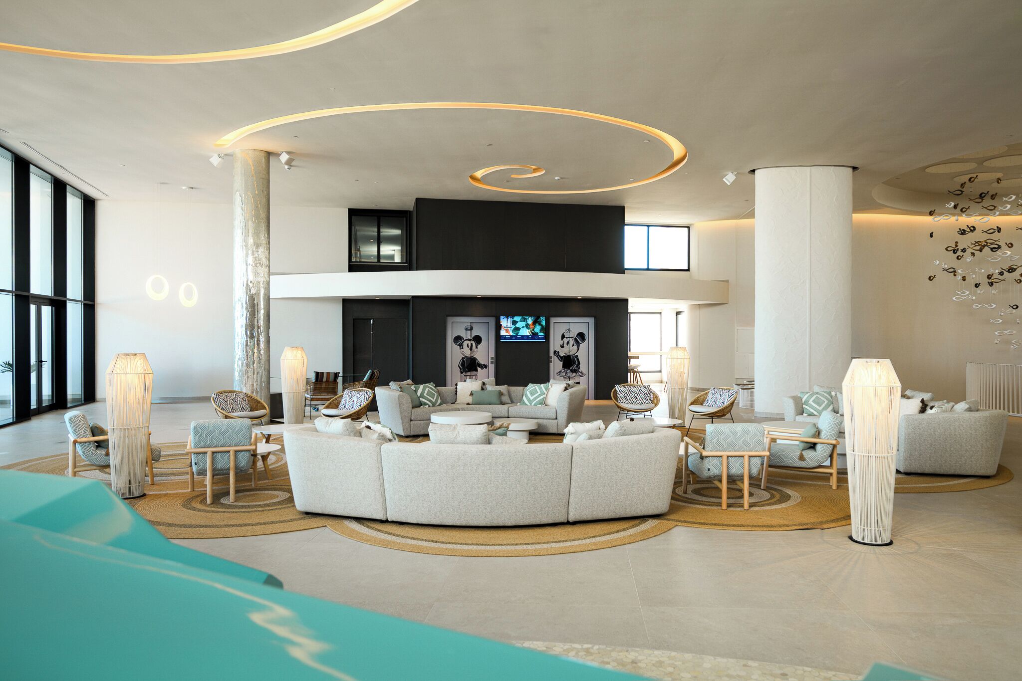 Lobby sitting area