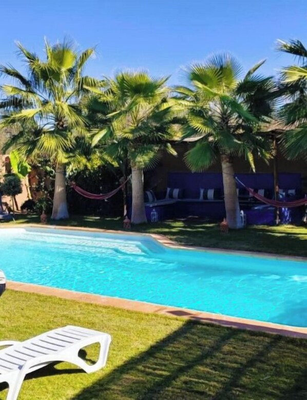 Pool - Villa Sawsan Agafay, family villa with swimming pool 30 minutes from Marrakech (Marrakech)