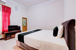 ห้องดับเบิล | Wi-Fi ฟรี, ผ้าปูที่นอน