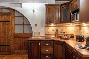 Condo, City View | Private kitchen