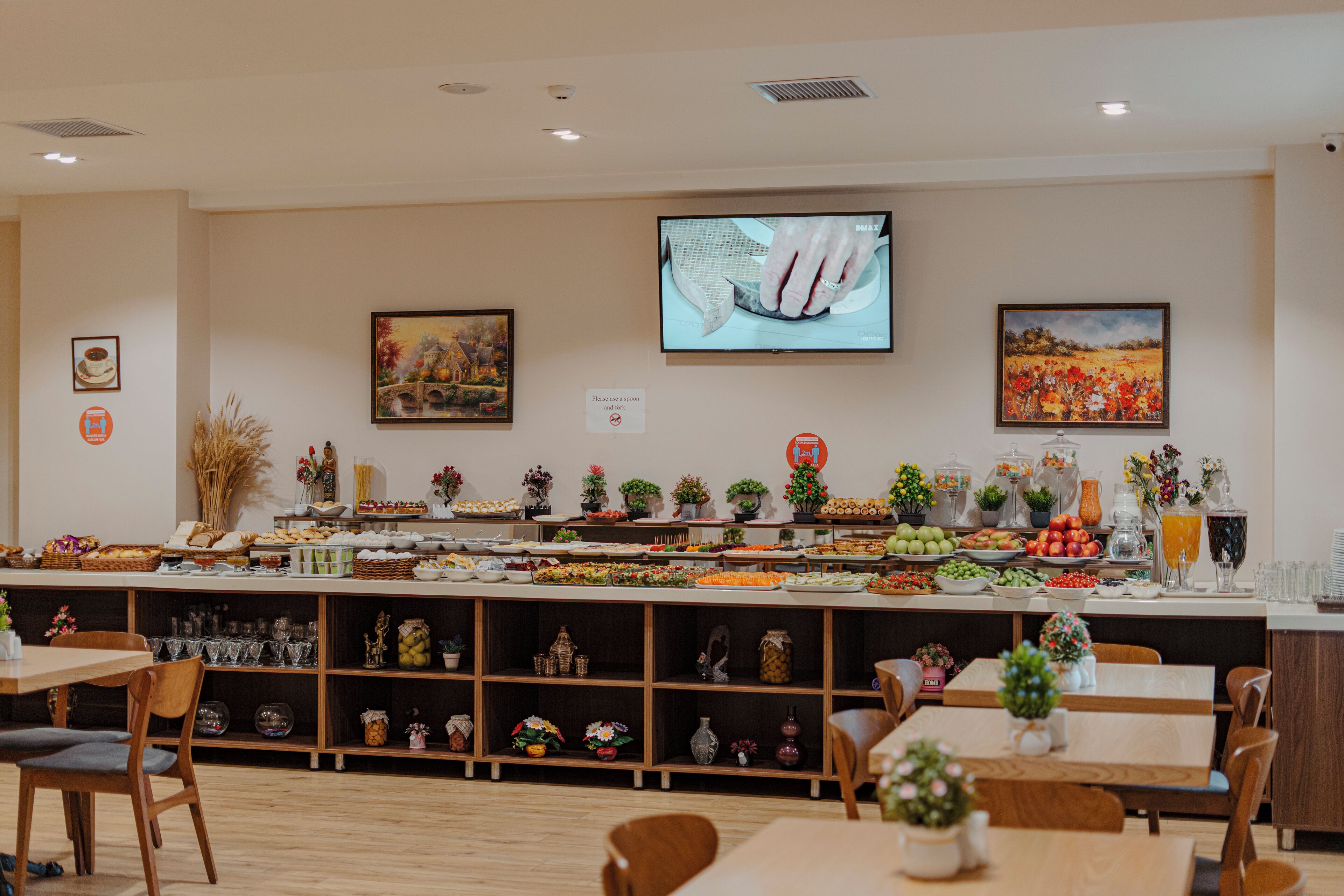 Breakfast buffet