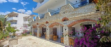 Façade de l’hébergement