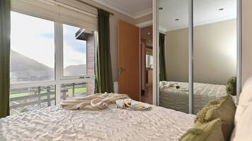 2 chambres, fer et planche Ă repasser, Wi-Fi, draps fournis