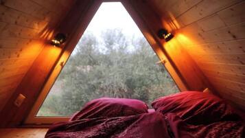 1 soveværelse, sengetøj