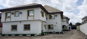 Façade de l’hébergement