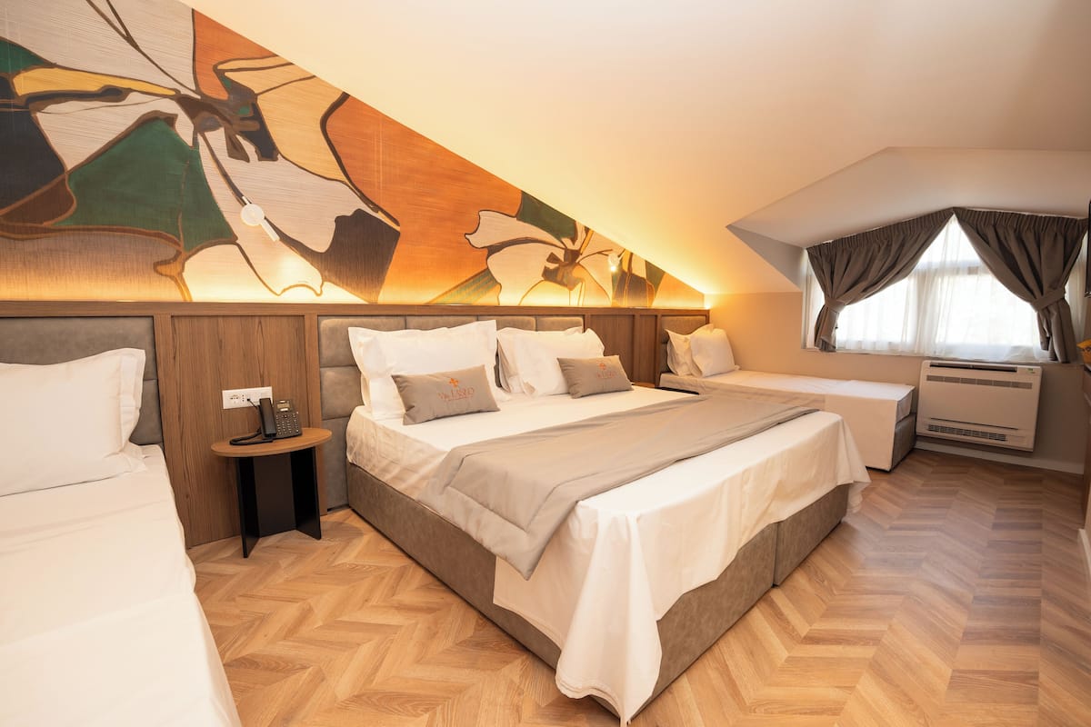 Schallisolierte Zimmer, Bügeleisen/Bügelbrett, kostenloses WLAN