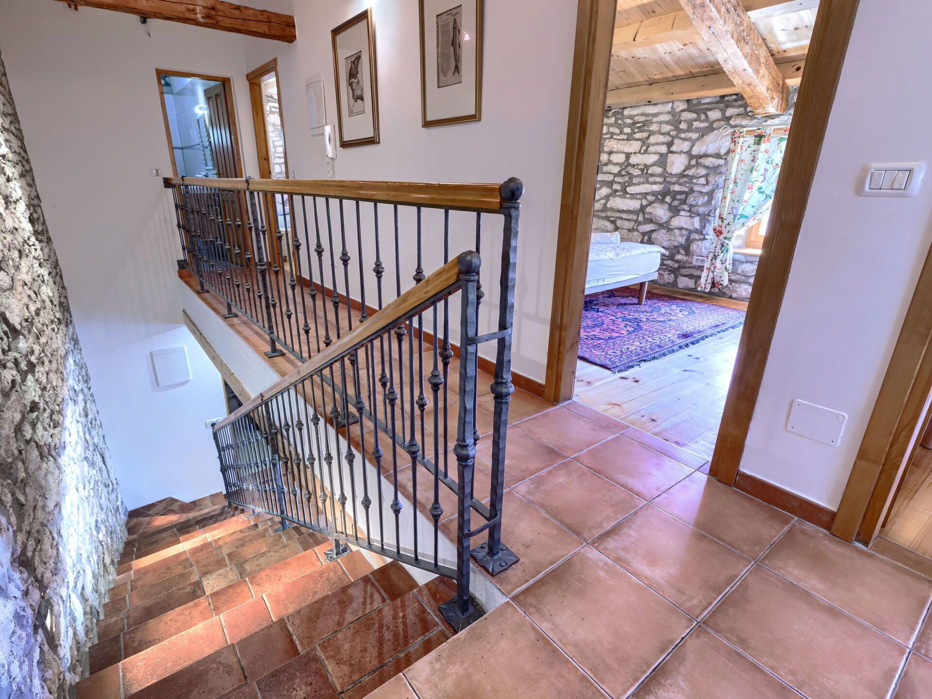 Flooring, Wood, Floor, Interior Design, Wood Flooring, Wood Stain, Door, Hardwood, Stairs, Ceiling