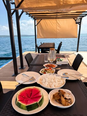 Restaurant - Floating Home in Reef Resort Unit 11 (Samal)