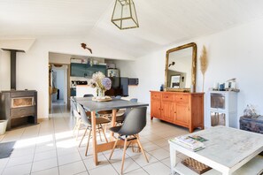 Dining - House for 6 in Noirmoutier - garden - terrace (Noirmoutier-en-l´Ile)