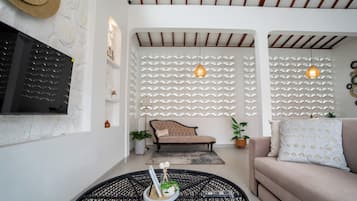 Luxury Villa, 2 Bedrooms, Private Pool | Living room