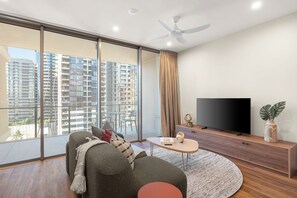 Apartment, 1 Bedroom | Living area
