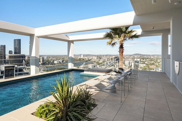 Rooftop pool