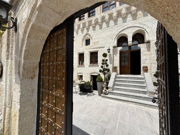 Blick auf den Garten