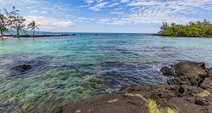Ocean View Chic Condo at Carlsmith Beach Park in Hilo!