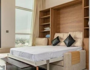 1 chambre, fer et planche à repasser, Wi-Fi, draps fournis