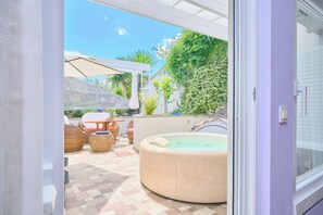 Apartment, Courtyard View | Terrace/patio - Sunshine Suites by Litto (Okrug Gornji)