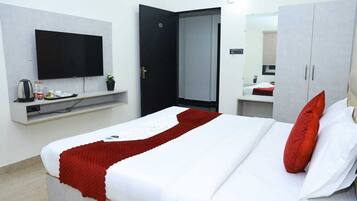 1 chambre, literie de qualité supérieure, matelas mémoire de forme