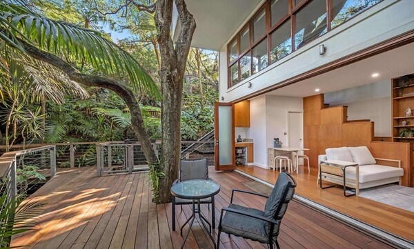 Metawisebnb Stylish Loft Studio With Garden In Seaforth - Mosman