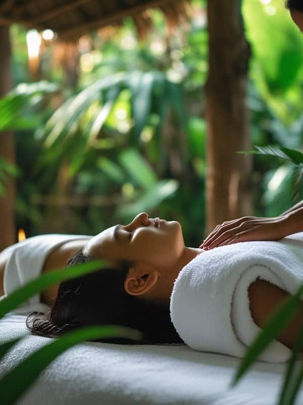 Tratamentos ayurvédicos, massagens