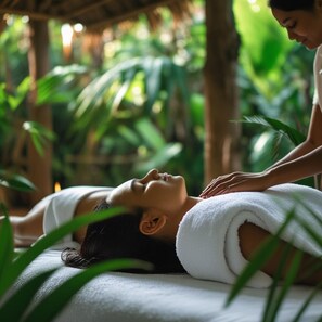 Soins ayurvédiques, massages