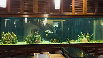 Premium House, Sea View | Living area | Computer monitors, printers