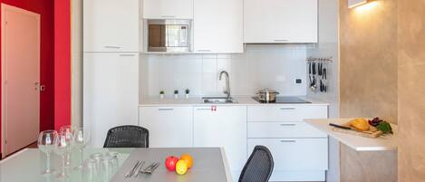 Studio Standard (Charming Apartment Genova City View) | Cuisine privée