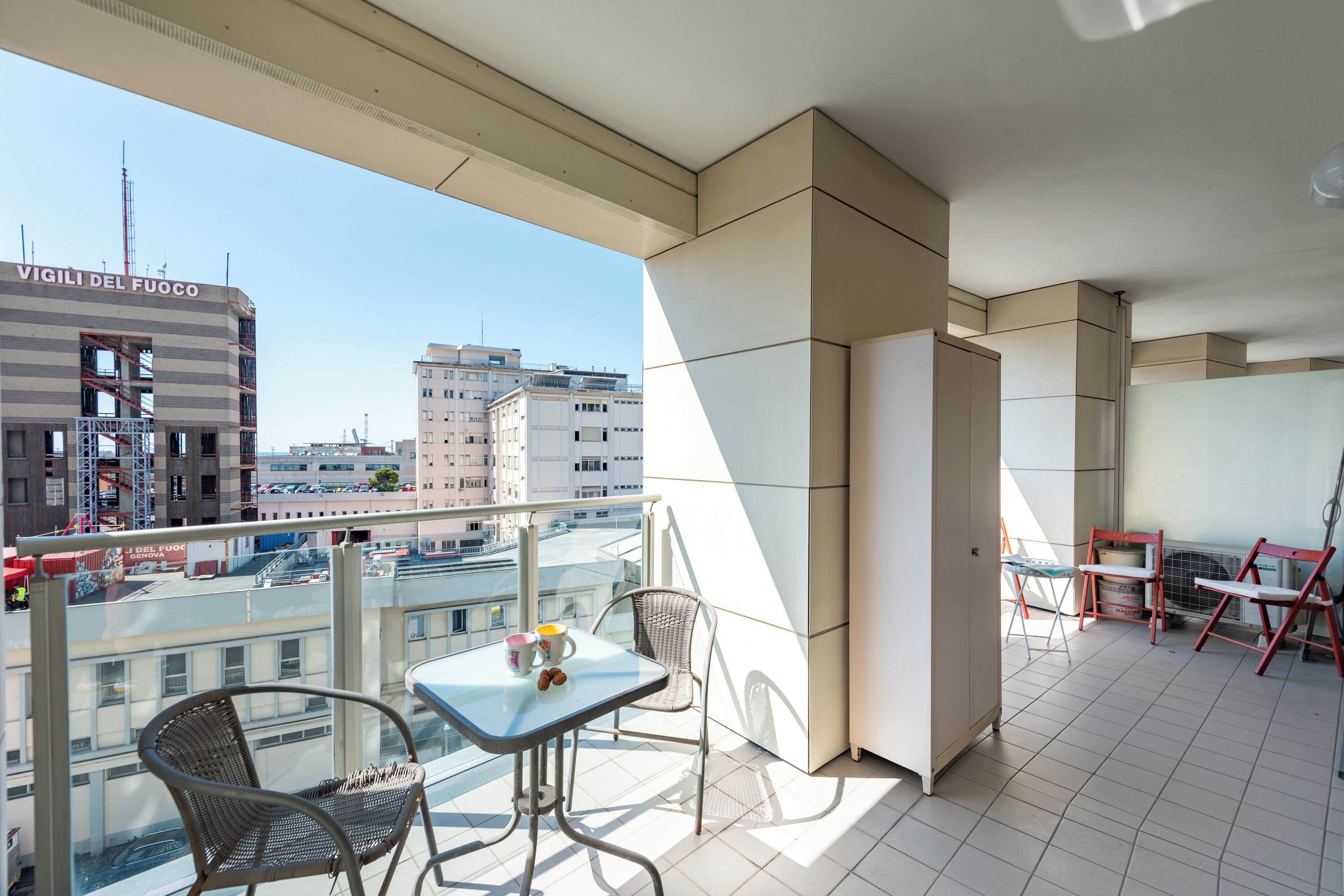 Studio – standard (Charming Apartment Genova City View) | Utendørsservering
