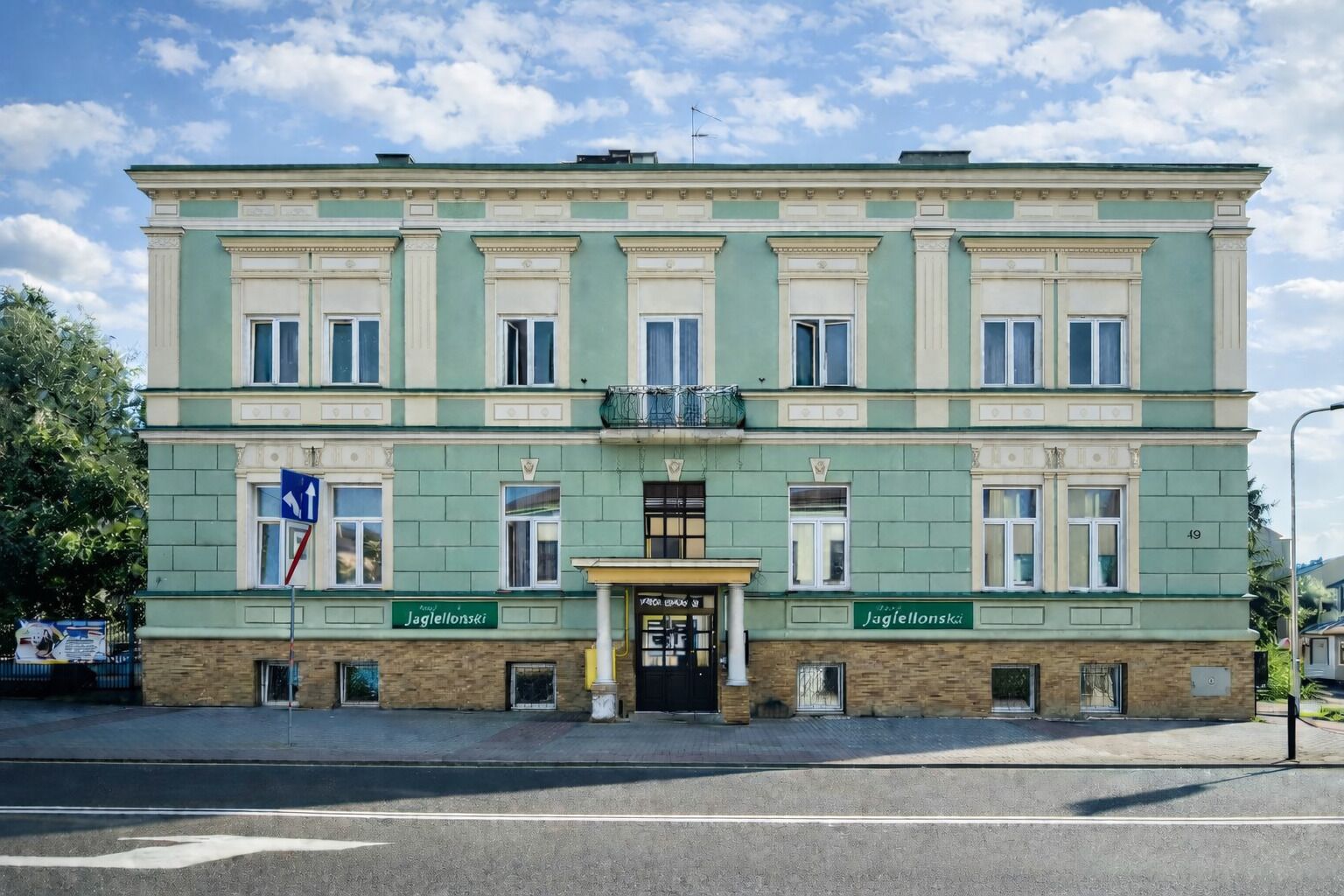 Fassade der Unterkunft