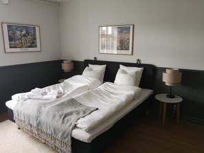 Classic Double Room, City View | Individually decorated, individually furnished, free WiFi, bed sheets - Westergaards Hotel (Videbæk)