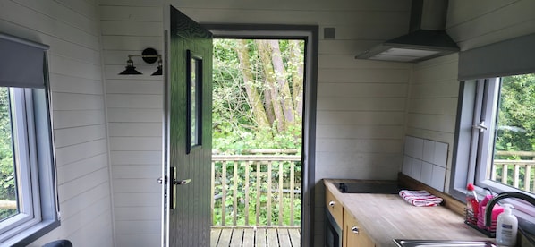 Cabin | Interior - Glan yr Afon Tri - Relax, Recuperate, Enjoy (Welshpool)