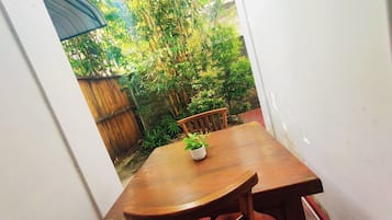 Vista al jardín