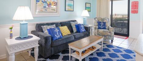 Condo, 1 Bedroom | Living area