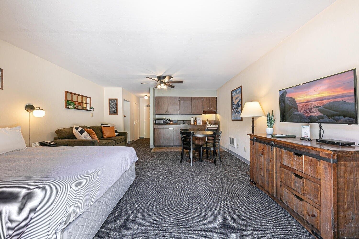 Studio, 1 soverom | 1 soverom og wi-fi (inkludert)