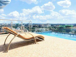 Apartment, 1 Bedroom, Accessible, Smoking | Pool | Outdoor pool - Modern 1-bedroom Apartment in Vibrant Westlands, Nairobi (Nairobi)