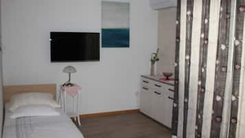 1 soverom, strykejern/-brett, wi-fi og sengetøy