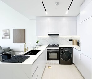 Interior - Luxury & Comfort at Binghatti Amber With Balcony (Dubai)