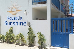 Façade de l’hébergement