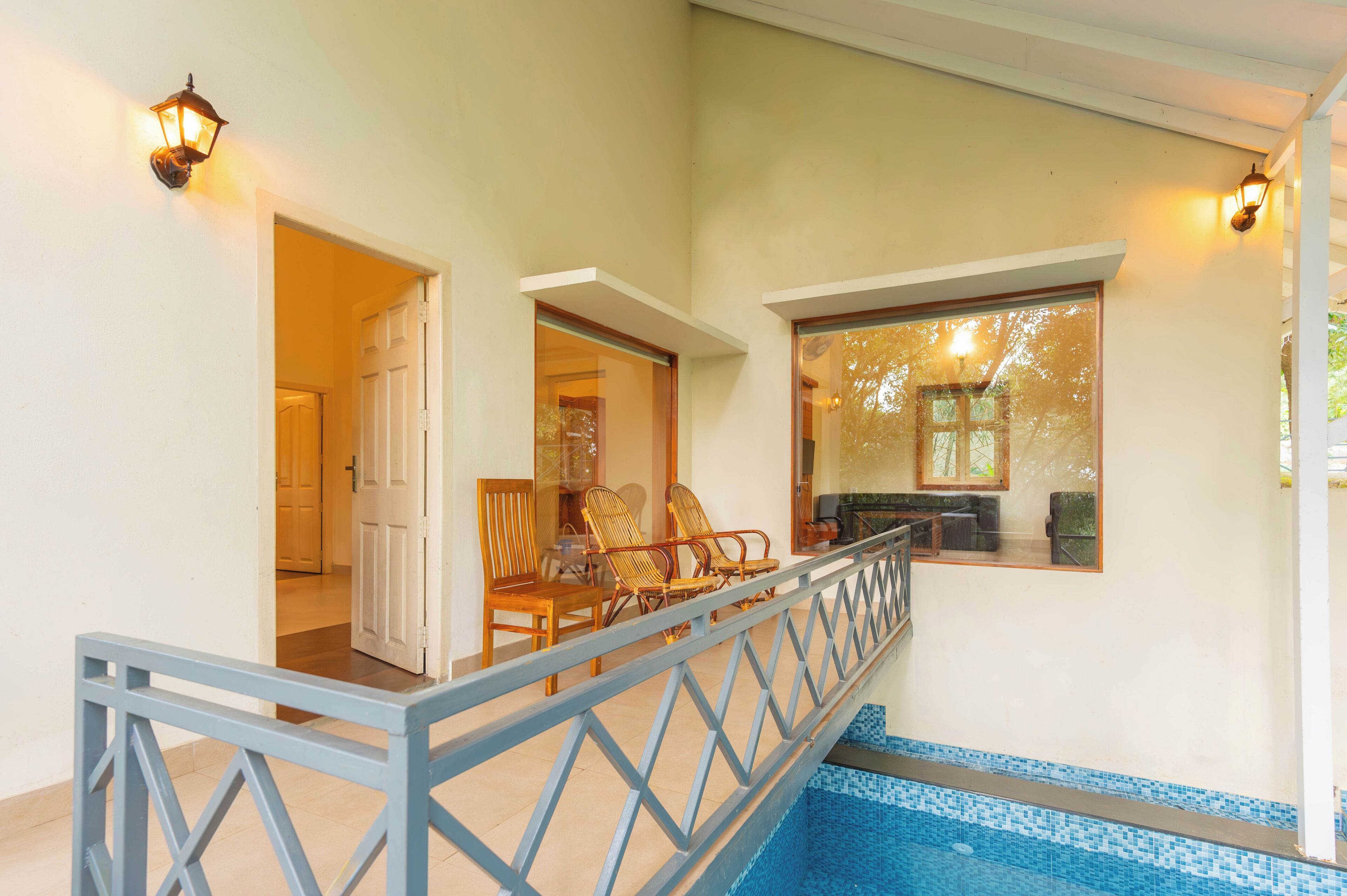 Superior Villa, 2 Bedrooms, Private Pool, Courtyard View | In-room safe, individually furnished, blackout curtains
