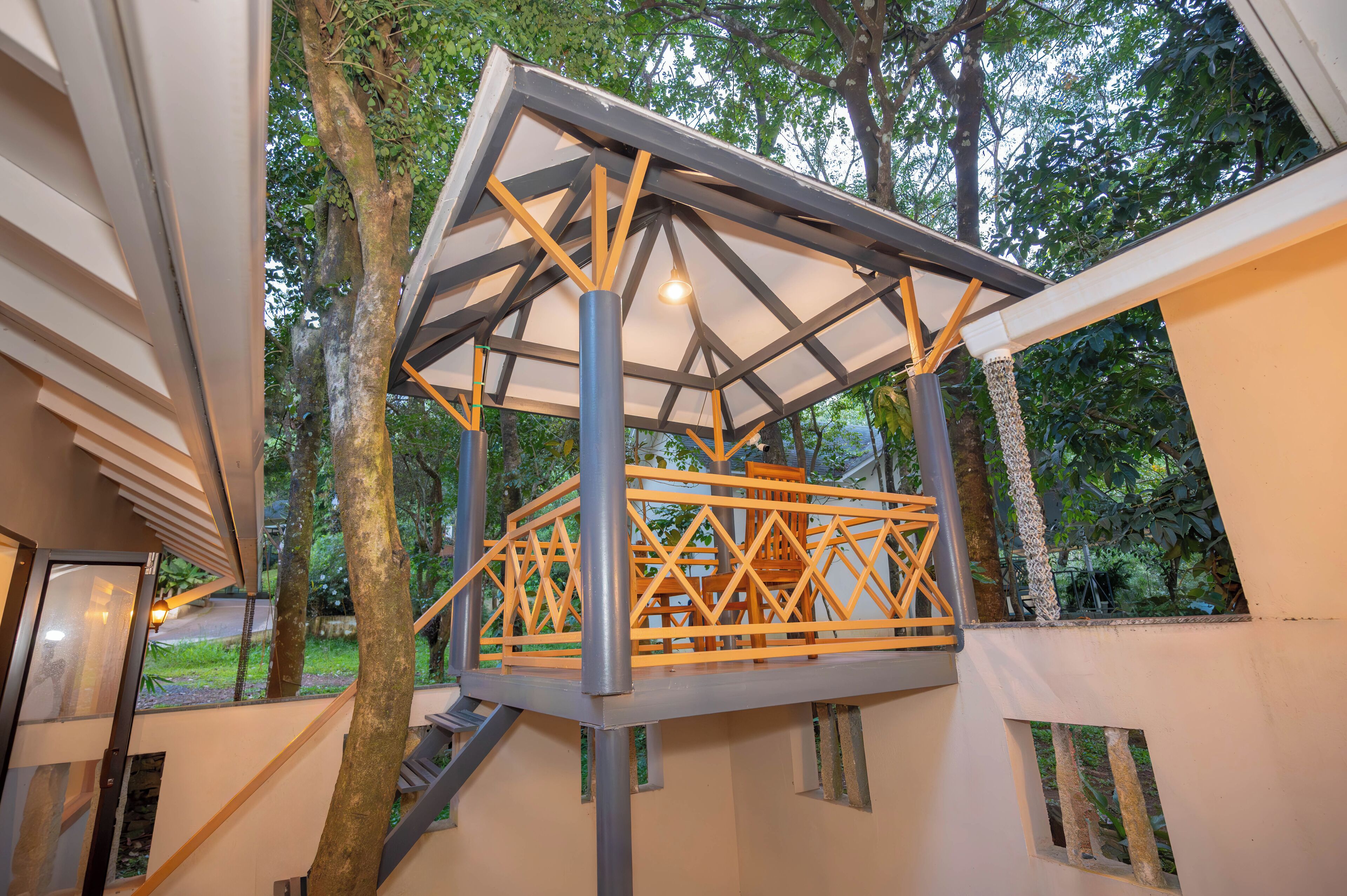 Vila Premium, 2 kamar tidur, AC, pemandangan kebun | Brankas dan dilengkapi dengan perabotan berbeda-beda
