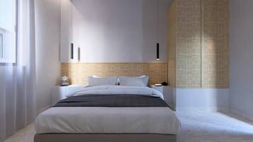 4 slaapkamers, beddengoed