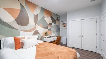 2 habitaciones, tabla de planchar con plancha y wifi gratis