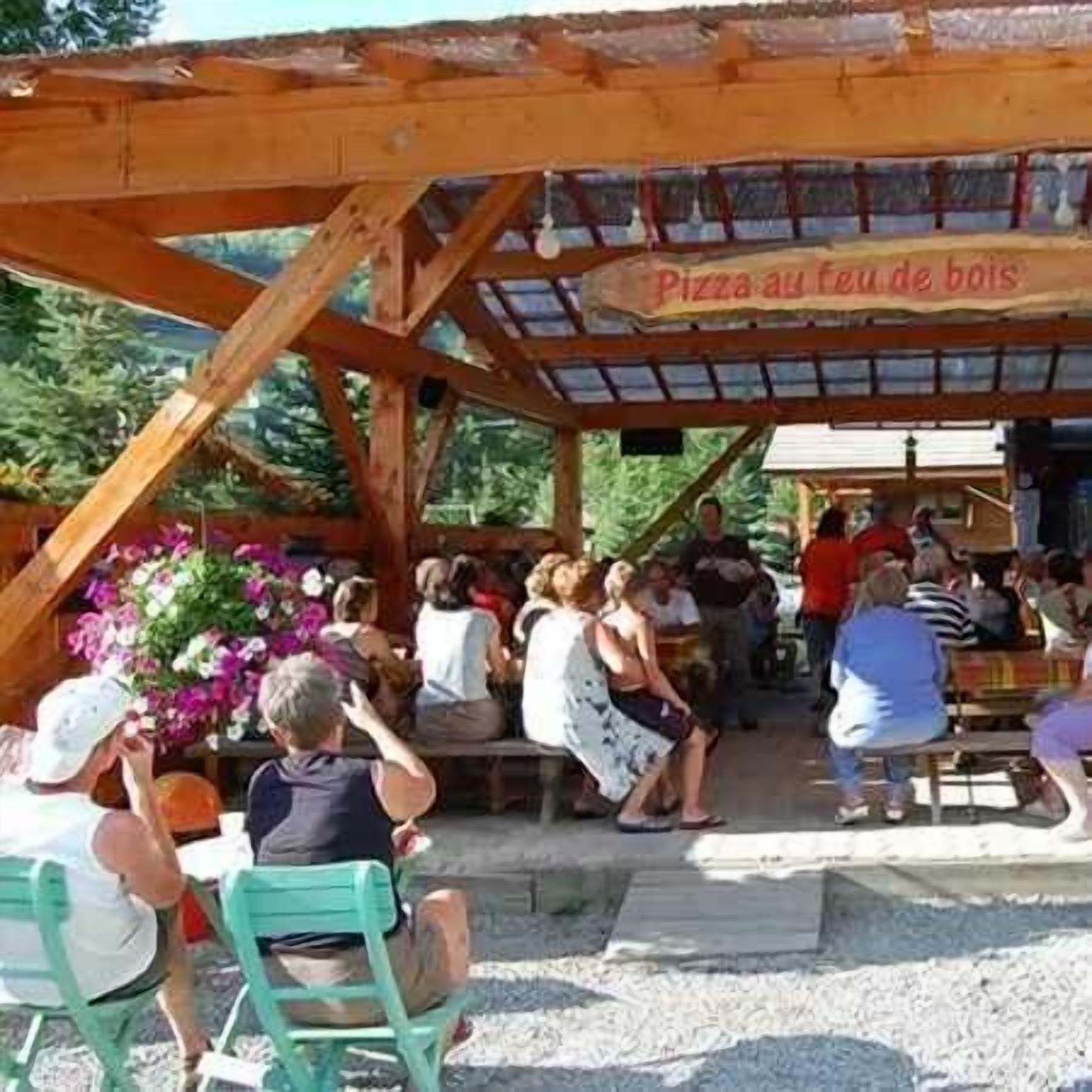 Opções para refeição ao ar livre