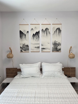 3 habitaciones, tabla de planchar con plancha y wifi gratis 