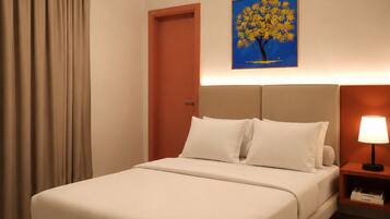 Superior Double Room, 1 Queen Bed, Mezzanine | Terrace/patio
