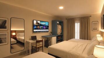 Free WiFi, bed sheets