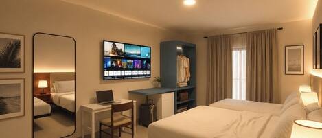 Free WiFi, bed sheets